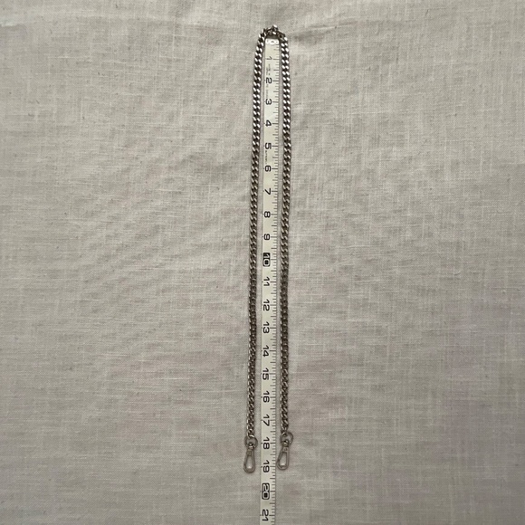 Replacement Silver Metal Chain Crossbody Shoulder Bag Strap NEW - Picture 9 of 10